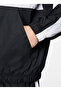 Black - White Men's Zip Jacket BV3025-013 M NK CLUB WVN HD TRK SUI - 3