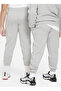 Children's Gray Elastic Long Sweatpants Fd3008-063 K Nsw Club Flc Jggr - 2