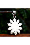 Stainless Steel Inca Maya Totem Sun Necklace / Maya Necklace - 2