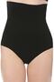 Women's Long Belly Gathering Panties Corset Black New Season
