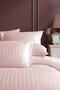 Stripe Satin Double Duvet Cover Set - 2
