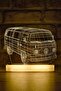 مصباح Vw Classic Minibus ثلاثي الأبعاد