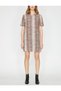 Rochie de damă cu model din piele de șarpe - 3