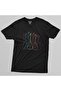 Men's SpecTrum GuiTar Shapes T-Shirt - 4