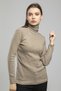 Milky Brown Fisherman Knitwear Sweater - 2