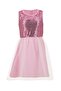 Girl's Sequined Sleeveless Tulle Lined Dress - 5