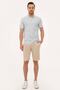 Blue Slim Fit Polo Neck T-Shirt - 4