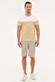 Mustard Slim Fit Crew Neck T-Shirt - 4