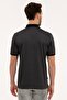 Black Regular Fit Polo Neck T-Shirt - 3