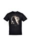 In Flames Printed Unisex Black Tshirt