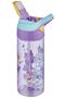 Tritan Pink School Water Bottle with Straw 500 Ml - 2