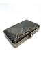 Metal Silver Women's Chain Strap Evening Dress Clutch Portfolio Bag - 3