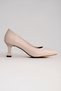 Amber Women's Pointed Toe Heeled Shoes-S.CREAM - 4
