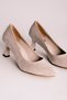 Amber Women's Pointed Toe Heeled Shoes-S.CREAM