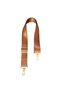 Gold Accessory Shoulder Strap Polyester Column Bag Handle Strap Red BROWN - 2