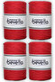 Taranan Macrame String Single Twist Scannable 3 mm String Cotton Macrame Strings 1 kg (4X250 gr)