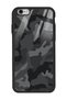 Black Camouflage Design Glossy Phone Case for iPhone 6S