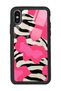 iPhone XS Max Glossy Phone Case with Pink Milky Design
