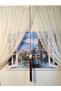 Purple Colored Curtain Accessory - Pendant Lamp, Center Ornamental Tassel, Glass Ornament - 2