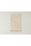 New Year's Piny Cotton Jacquard Hand Towel 30x45 cm Beige