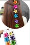 Mixed Color Lotus Collet Clasp Set of 6 - 4