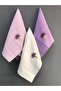 Lavender Embroidered 3-Piece Drying Towel Set - 2
