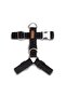 Dog Leash Set, Black Dog Chest Leash and Dog Walking Rope - 2