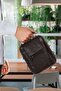 Men's Genuine Leather Steel Case Hand and Shoulder Bag with Phone Compartment