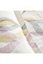 Joan Beige Double 100% Cotton Satin Duvet Cover Set - 3