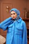 Houndstooth Pattern Thin Cotton Scarf