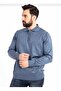 Men's Buttoned Thin Polo Collar Wool Sweater - 2