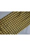 250 Pieces Metal Look Plastic Pyramid Staples 0,8 cm - 2