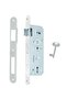 Sofuoğlu Şebboy Badge Nickel Satin (ROOM) Door Handle & (ROOM) Door Lock and Key 1 Set - 6