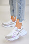 White-Lilac-C Women's Sneakers 17226 - 6