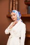 وشاح قطني رقيق بنمط التوليب - 2