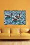 Digital Printed Living Room Kitchen Animal Motif Duck Pattern Canvas Painting Ar030424 - 3