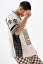 Tokıo Oversize Leather Appliqué Ski Jersey - 5