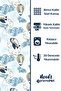 Blue Airplane Patterned Printed Children's and Baby's Room Background Curtain with 2 Wings - PRD-19 - 4