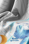 Blue Teddy Bear Patterned Printed Children's and Baby's Room Background Curtain with 2 Wings - PRD-02 - 5