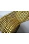 250 Pieces Metal Look Plastic Pyramid Staples 0,8 cm