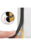 8x2=16 Mt Telvesse Door Window Water Cold Proof Insulation Tape Insulation Wick (LIGHT-GREY) - 7