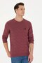 Pánský svetr Claret Red Basic - 2