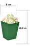 8 Packs Christmas Green Cookie Corn Box New Year Party Popcorn Table Decoration - 2