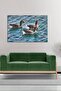 Digital Printed Living Room Kitchen Animal Motif Duck Pattern Canvas Painting Ar030424 - 4