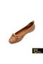 Women's Tan Genuine Leather Shoes505320520-1 - 3
