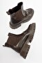 VESPER Brown Buckle Women's Chelsea Boots - 3