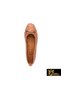 Women's Tan Genuine Leather Shoes505320520-1 - 6