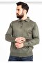 Men's Buttoned Thin Polo Collar Wool Sweater - 3