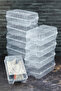 10 Men's Shoe Storage Box - Shoe Organizer Box Compatible with Size 36-45
