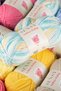 Softee Baby Anti Pilling Non-Pilling Hand Knitting Yarn Blanket Yarn Baby Yarn Cardigan Sweater Yarn Vest Yarn Scarf Beanie Booties Yarn Pink - 7